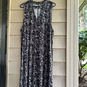 Maurice’s sleeveless summer dress full length plus size 2